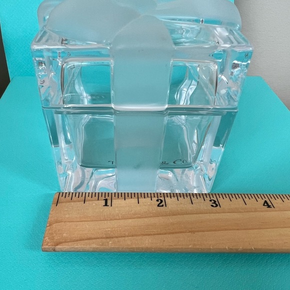 🔴Authentic TIFFANY & CO Vintage Crystal Trinket Jewelry Box🌺🔴 - Picture 7 of 8